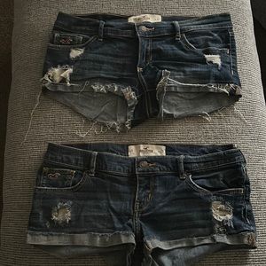 Hollister Shortie Shorts (SET OF TWO)